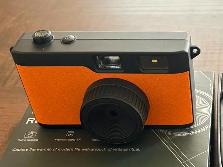 Kiekcam, schermloze retro digitale camera